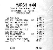 Marsh receipt